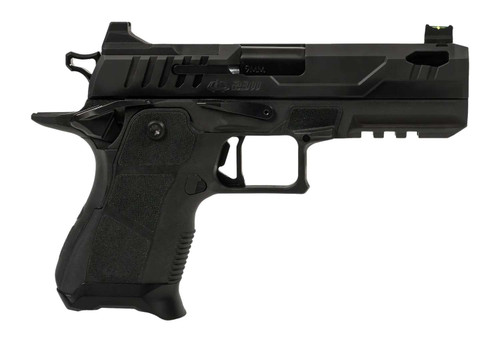 Oa Defense 2311 Pro Compact Frame 9mm Luger 15+1 4.25" DLC Black Steel Optic Ready/Serrated Slide, Black Aluminum Frame w/Picatinny Rail, Black Polymer Grip, Ambidextrous TSW|196941
