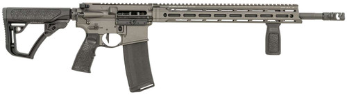 Daniel Defense 0212810739047 DDM4 V7 Pro 5.56x45mm NATO 18" 30+1, Cobalt Rec, Black OEM Overmolded Stock & Grip, Geissele Trigger TSW|154047
