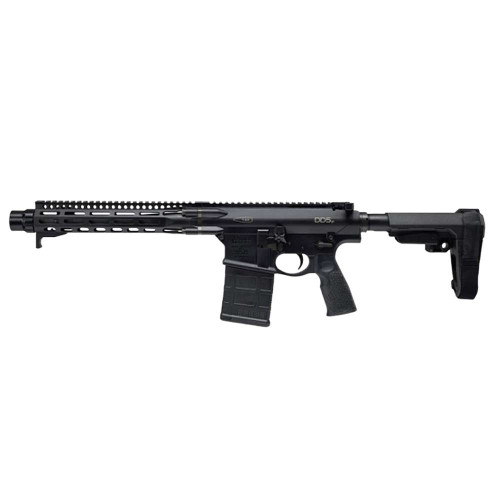 Daniel Defense 0208830157047 DD5 7.62x51mm NATO 12.50" Black Threaded Barrel, Black M-LOK Handguard, Black Polymer Grip, TSW|190256