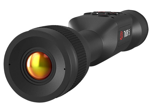 ATN TIWST5625A Thor 5 640 Thermal Rifle Scope, Black Anodized 2-16x Smart Mil Dot Reticle w/Zoom 640x480 12 Micron, 60 fps Resolution TSW|156255