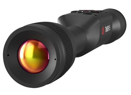 ATN TIWST5635A Thor 5 640 Thermal Rifle Scope, Black Anodized 3-24x Smart Mil Dot Reticle w/Zoom 640x480 12 Micron, 60 fps Resolution TSW|156256