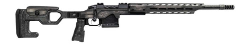 Fierce Firearms REPMT22CM18DG Reaper MTN 2.0 22 Creedmoor 3+1 18" Carbon Fiber Match Grade Threaded Barrel, Distressed Gray Cerakote Titanium Drilled & Tapped Receiver, M-LOK Handguard, Magnesium Fold TSW|196025