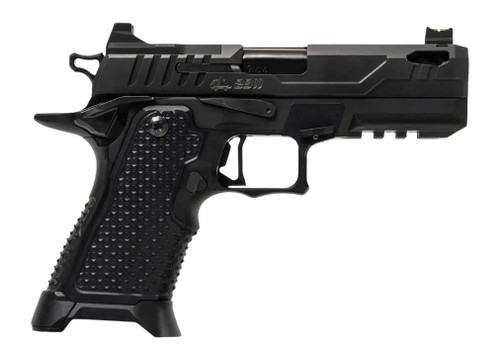 Oa Defense 2311 Pro Elite Compact Frame 9mm Luger 21+1 4.25" DLC Black Steel Optic Ready/Serrated Slide, Black Aluminum Frame w/Picatinny Rail, Black Aluminum Grip, Ambidextrous TSW|196945