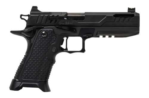 Oa Defense 2311 Pro Elite Full Size 9mm Luger 21+1 5" Black DLC Steel Optic Ready/Serrated Slide, Black Aluminum Frame w/Picatinny Rail, Black Aluminum Grip, Ambidextrous TSW|196937
