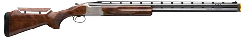 Browning 018182326 Citori CXT White 12 Gauge 30" Barrel 3" 2rd, Blued Steel Barrel, Silver Nitride Finished Receiver, American Black Walnut Monte Carlo Stock With Graco Adjustable Comb TSW|111010