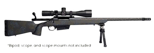 Horizon Firearms RF019C392216C20 Vandal Carbon II 7mm PRC 22" Black Fluted Barrel, Black Drilled & Tapped Receiver, Black Iota EKO X Carbon Fiber Stock TSW|173318
