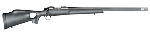 Christensen Arms 8010800405 Summit TI 6.5 Creedmoor 4+1 16.25" Carbon Fiber Threaded Barrel, Natural Titanium Drilled & Tapped Receiver, Black Carbon Fiber Thumbhole Stock TSW|187196