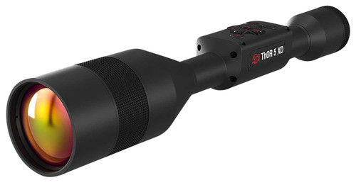 ATN TIWST51275A Thor 5 XD Thermal Rifle Scope, Black Anodized 3-30x Smart Mil Dot Reticle w/Zoom, 1280x1024 12 Micron Resolution TSW|156260