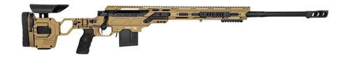 Cadex Inc CDX30LITE6524BR20I2B1N CDX-30 Lite 6.5 Creedmoor 10+1 24" Black DLC Fluted Threaded Barrel, Hybrid Tan Cerakote Receiver w/Picatinny Rail, M-LOK Handguard, Adjustable Folding Hybrid Tan Butt TSW|194432