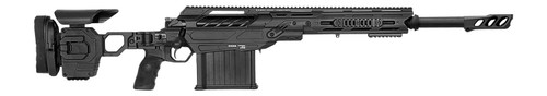 Cadex Inc CDX50DUAL50206BR20I2J5 CDX-50 Tremor 50 BMG 5+1 20.60" Black DLC Match Grade Threaded Barrel, Black DLC Aluminum Receiver w/Picatinny Rail, Adjustable Folding Black Stock, Black Polymer Grip TSW|194421