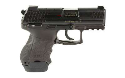 HK P30SK S V3 9mm 3.27" DA/SA Subcompact Pistol with Manual Safety 81001109