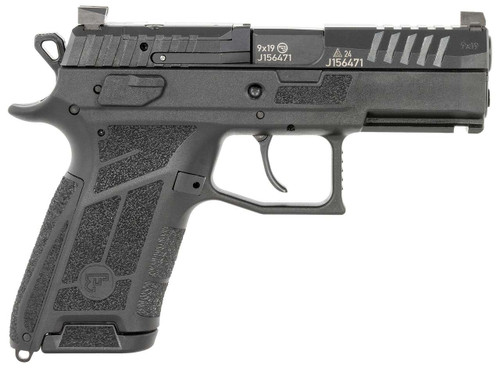 CZ P-09 C Nocturne 9mm 3.74" 15+1 Optic Ready Pistol, Black 91660