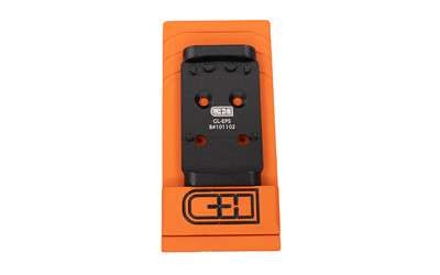 C&H Precision V4 Optic Plate, Glock MOS to Holosun EPS/EPS Carry, Black GL-EPS