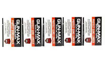 Real Avid Gun-Max Gun Oil Wipes, 25-Pack Pop-Up Canister AVGMW25
