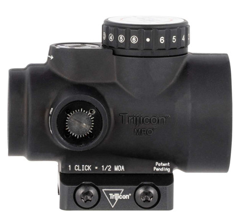 Trijicon MRO HD 1x25 Red Dot, 68 MOA Circle/2 MOA Dot, Low Mount 2200051