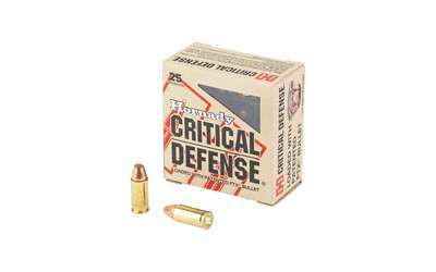 Hornady Critical Defense .32 ACP 60 gr FTX, 25 Rounds 90063
