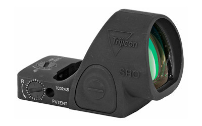Trijicon SRO Reflex Sight, 5 MOA Adjustable LED Red Dot, Matte Black