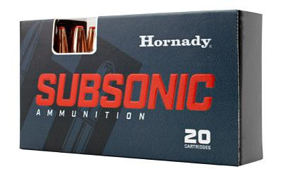 Hornady Subsonic .450 Bushmaster 395 gr Sub-X, 20 Rounds