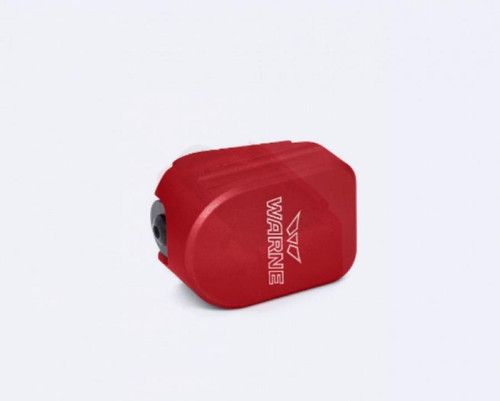 Warne +3 Magazine Extension for Sig Sauer P320 9mm, Red