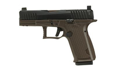 Lone Wolf Dusk19 9mm 4.02" 15-Round Pistol, Bronze Barrel, Black/Brown