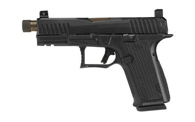 Lone Wolf Dusk19 9mm 4.6" Threaded 15-Round Pistol, Black, Bronze Barrel