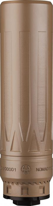 Dead Air Nomad Ti XC .30 Cal Suppressor, Direct Thread, FDE