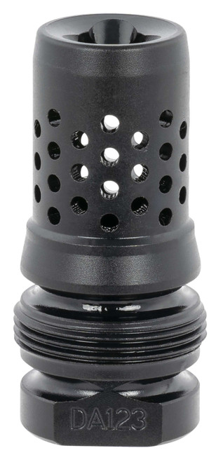 Dead Air DA123 Xeno Muzzle Brake Black Nitride 4140 Steel with 1/2"-28 tpi Threads TSW|131044