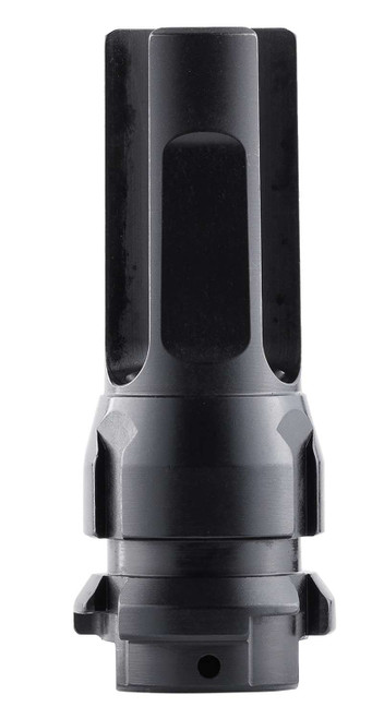 Dead Air DA302 Flash Hider Black with 5/8"-24 tpi Threads & 2.70" OAL for 7.62mm Sandman Series, KeyMod Equipped Nomad-30 & Primal Suppressors TSW|112437