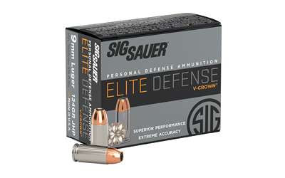 SIG AMMO 9MM 124GR JHP 20/200 RSR|SGE9MMA2