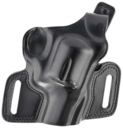 Galco SIL212B Silhouette OWB Black Leather, Fits 1911/3-5" Barrel, Belt Slide Mount, Right Hand TSW|40260