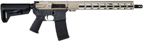 Shark Coast Tactical 300-055-1000-20 Badger 5.56 NATO 30+1 16" Black Nitride Threaded Barrel, Gray & Tan Cerakote Picatinny Rail Aluminum Receiver, Magpul SL-K Black Polymer Stock, Black Polymer Grip TSW|179600