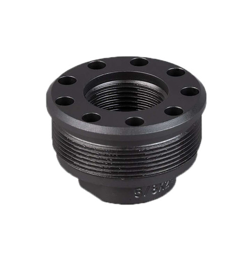 SilencerCo AC822 Alpha Direct Thread Mount Fits 9/16"x24 Black TSW|180491