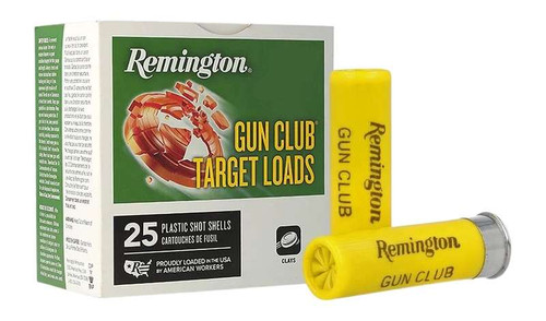 Remington Ammunition 20236 Gun Club 20Gauge 2.75" 7/8oz 9Shot 25 Per Box/10 Case TSW|117092