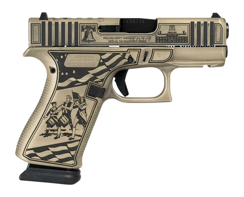 Glock UX4350204NR15ORSPT76 G43X 9mm Luger 15+1 3.41" Steel Serrated Slide Ambidextrous TSW|196507