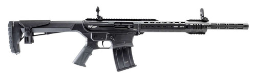 Gforce Arms GF251220 GF25 12 Gauge Semi-Auto 3" 5+1 20" Black Cerakote Spiral Threaded Barrel, Black Cerakote Picatinny Rail Aluminum Receiver, Black Adjustable Synthetic Stock w/Black Rubber Grip TSW|168480