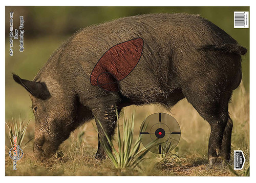 Birchwood Casey 35408 Pregame Boar Paper Target 16.50" x 24" 3 Per Pkg TSW|136569
