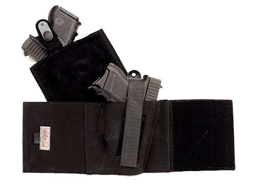Galco CAB2L Cop Ankle Band Size Large Size Black Neoprene/Velcro Fits Glock 26/27 Gen3-5/Glock 48/Ruger Max-9 Right Hand TSW|17538
