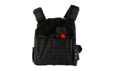 NCSTAR LSR PLATE CARRIER MED-2XL BLK RSR|NSTARCVLCPC3050B