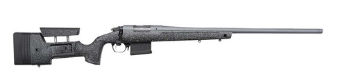 Bergara Rifles BPR2065MCHB Premier HMR Pro 6.5 Creedmoor 5+1 24" Heavy/Threaded Barrel, Tactical Gray Cerakote, Black with Gray Fleck Stock TSW|108685