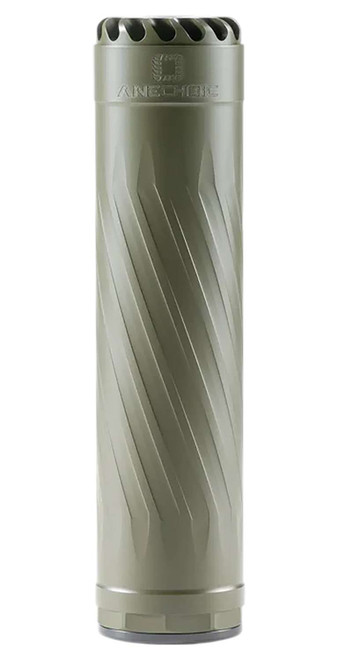 Anechoic X35OD Anechox 35 35Cal/338Lapua Olive Drab Stainless Steel/Titanium 1 3/8"x24 w/ 1/2"x28 DTA TSW|169869