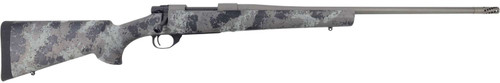 Howa HFN25CRGL 1500 Fence Line 25 Creedmoor 5+1 22" Tungsten Cerakote Threaded Barrel, Tungsten Cerakote Aluminum Drilled & Tapped Receiver, Gray Light Camo Fixed Synthetic Stock, Right Hand TSW|193115