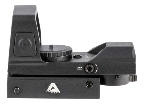 Aim Sports RT503F Full-Size Reflex Sight Matte Black 1x33mm Red/Green Multi Reticle TSW|121555