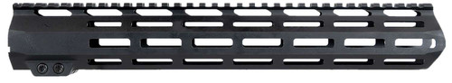 Aim Sports MTM13L308 AR Handguard 13.50" Low M-LOK Style Made of 6061-T6 Aluminum with Black Anodized Finish for 308 Cal AR-10 TSW|51862