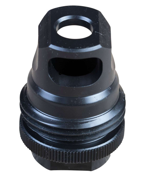SilencerCo AC2628 ASR Muzzle Brake Black Steel 1/2"-28 Threads 9mm, Luger TSW|104647