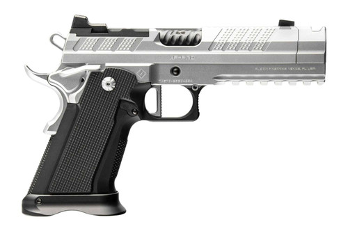 Fusion Firearms XP-COMP-9-C-TR XP Comp 9mm Luger 17+1 4.60" Black Tennifer Compensated Barrel, Chrome Steel Integrated Compensator/Optic Ready Slide & Frame w/Beavertail & Picatinny Rail, Black Alumin TSW|201809