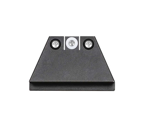 Night Fision GLK004003WGZ Suppressor Height Sights For Glock Green Tritium White Outline Front Sight-Green Tritium Black Outline Rear Sight Glock 17/17L/19 TSW|41710
