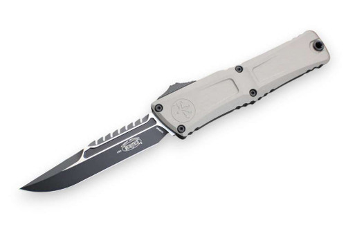 Microtech Combat Troodon Interceptor Gen III Signature Series Natural Clear Standard Black 1217-1NCS 1217-1NCS.