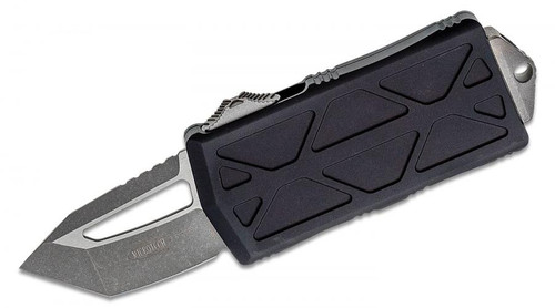 Microtech Exocet Tanto Apocalyptic Blade Black Handle 158-10AP 158-10AP.
