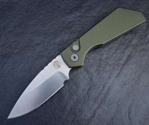 ProTech Strider Pt+ Green Handle Stonewash Blade Magnacut PT201- Green PT201- Green.