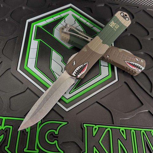 Heretic Knives Manticore X Limited Run A10 Warthog Recurve Stonewashed H033F-2A-A10.